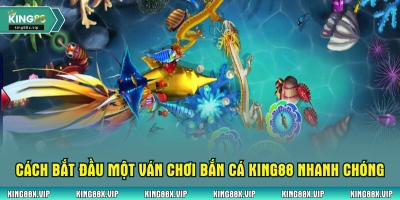 Cách bắt đầu một ván chơi bắn cá King88 nhanh chóng