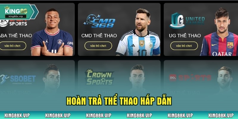 Hoàn trả thể thao hấp dẫn